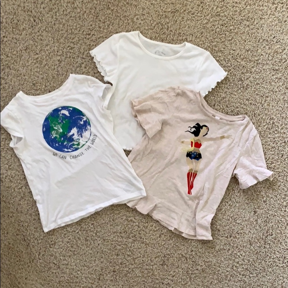 Bundle of 3 girl shirts